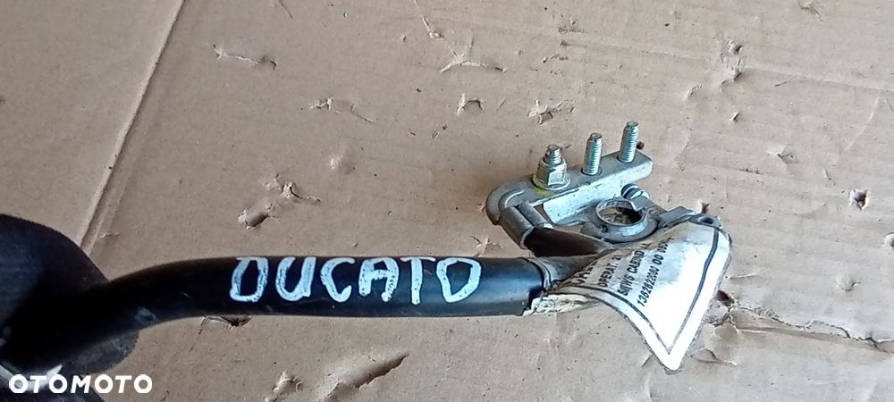 Klema minusowa przewód masowy akumulatora Fiat Ducato III 1362822080 - 9