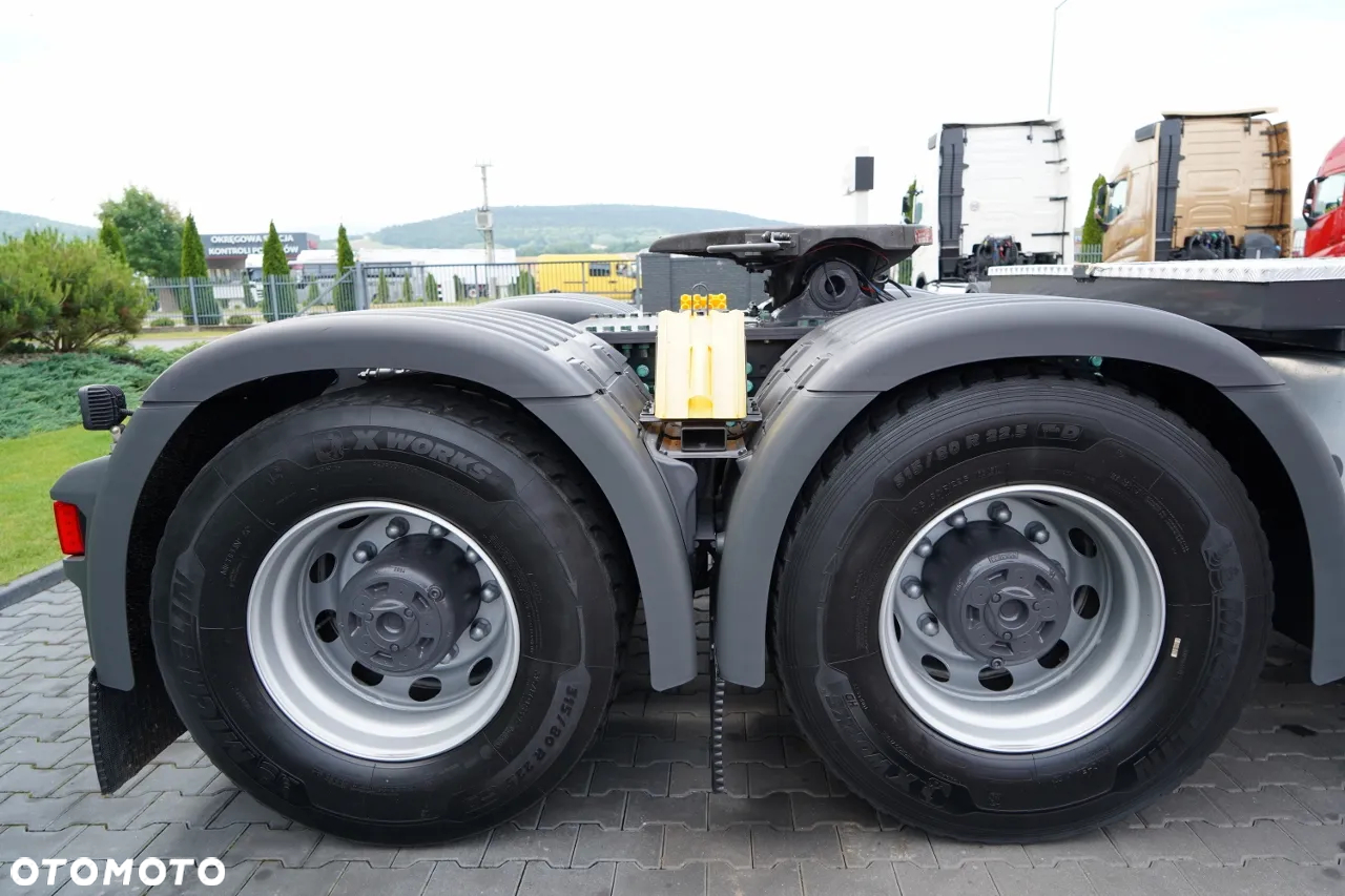 Scania R 580 / V8 / 6x4 / DMC: 150.000 KG / RETARDER / KLIMA POSTOJOWA   / PEŁNY ADR  / 3 OSIOWY CIĄGNIK SIODŁOWY / SPROWADZONY - 21