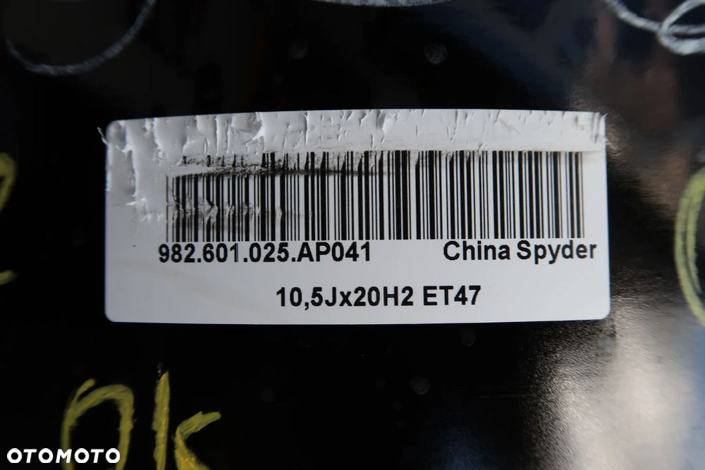 L12 Felga Porsche Boxter 98260125AP 10,5x20et47 - 3