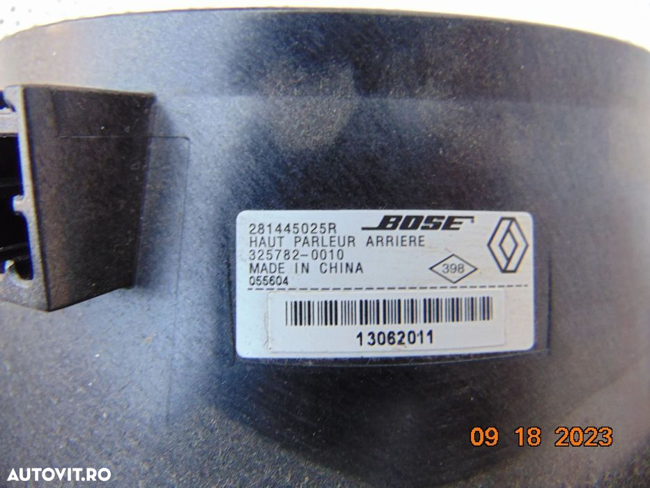 Boxe spate Renault Scenic 3 bose difuzor boza bose r - 2