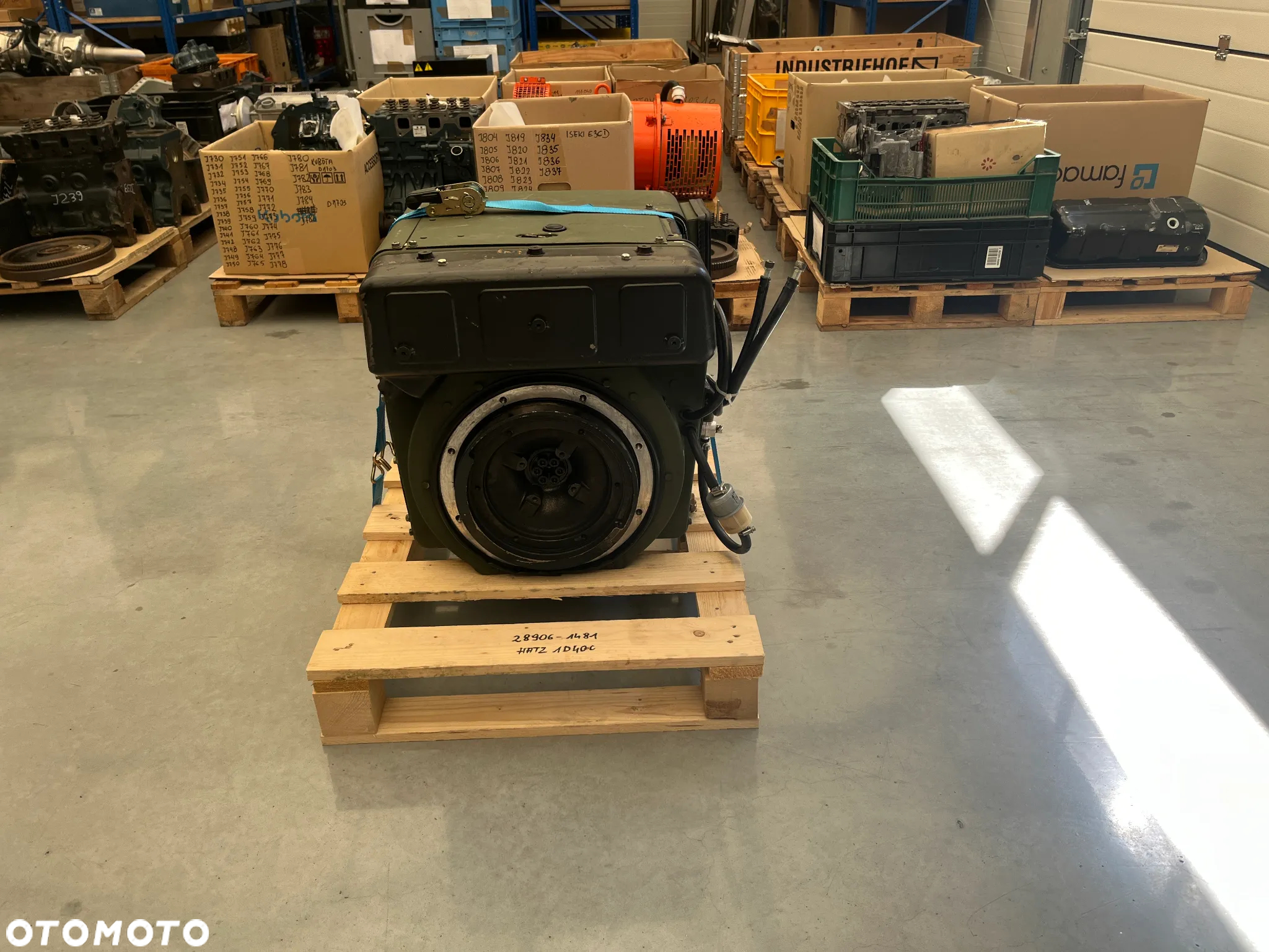 SILNIK HATZ 1D40C 4877 netto - 3