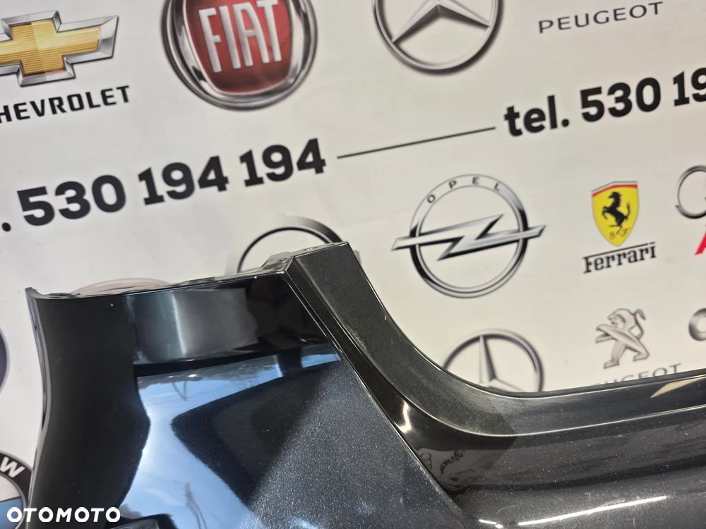 BMW 1 F40 19- M-PAKIET ZDERZAK TYLNY TYLNI TYŁ NA 4xPDC KOLOR CZARNY METALIK NR 51128070949 + 51128070950 NR AUKCJI NZ1935 - 18