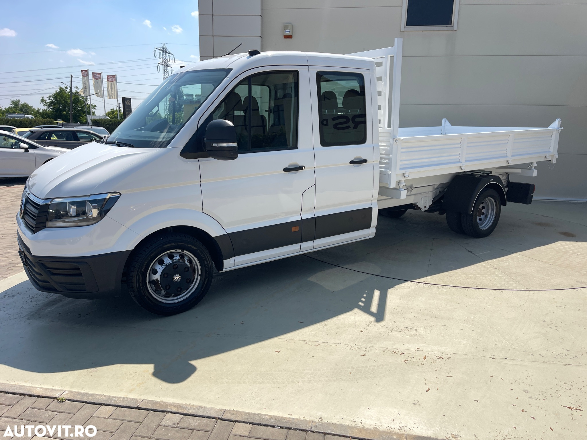Volkswagen Crafter Doka 7LOCURI  PUNTE DUBLA  BASCULABIL - 12