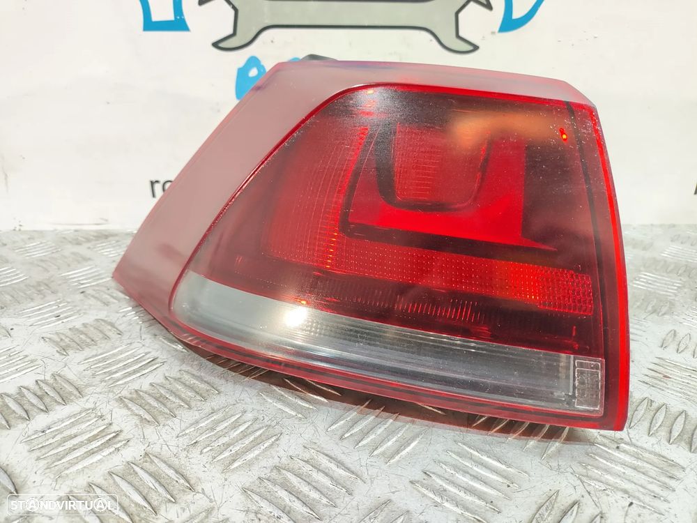 FAROLIM FAROLINS TRASEIRO TRÁS ESQUERDO ORIGINAL VW VOLKSWAGEN GOLF 5G1 VII 7 MK7 5G0945095F - 4