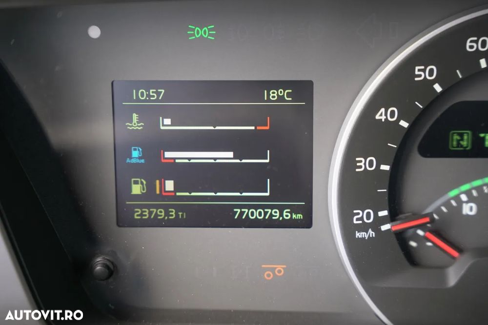 Volvo FH 460 / 7.4 M CORTINĂ / I-SAVE / I-PARK COOL / PUNTE RIDICATĂ / DIRECȚIE / CORTINĂ RANFORSATĂ - 37