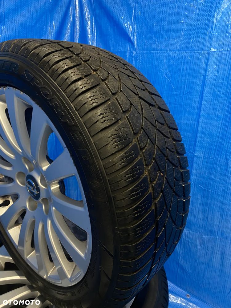 KOŁA KOŁO FELGA ALUMINIOWE ALUSY 18" 8J  5X120; 67,1mm KOMPLET OPONY ZIMOWE DUNLOP 4,8mm OPEL INSIGNIA A  BMW - 6