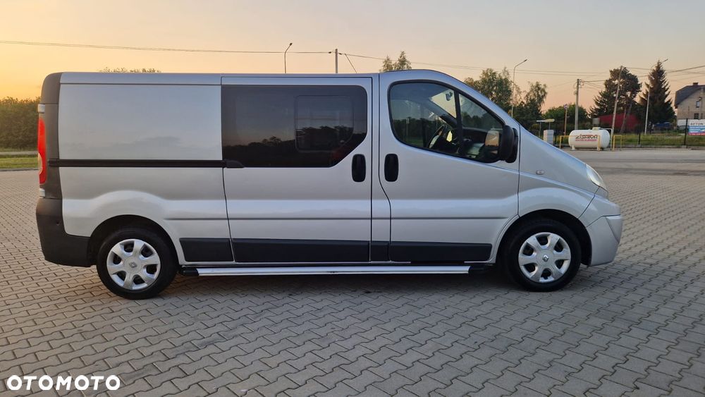 Renault TRAFIC L2H1 Długi Klima Elektryka Kamera Tempomat Dubel Kabina 6os Brygadówka - 30