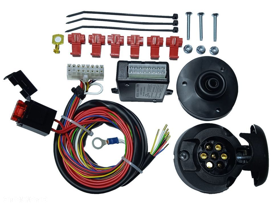 HAK HOLOWNICZY + MODUŁ + WIĄZKA + GNIAZDO 7/13P OPEL VECTRA C KOMBI III od 2002 - 2008 - 9