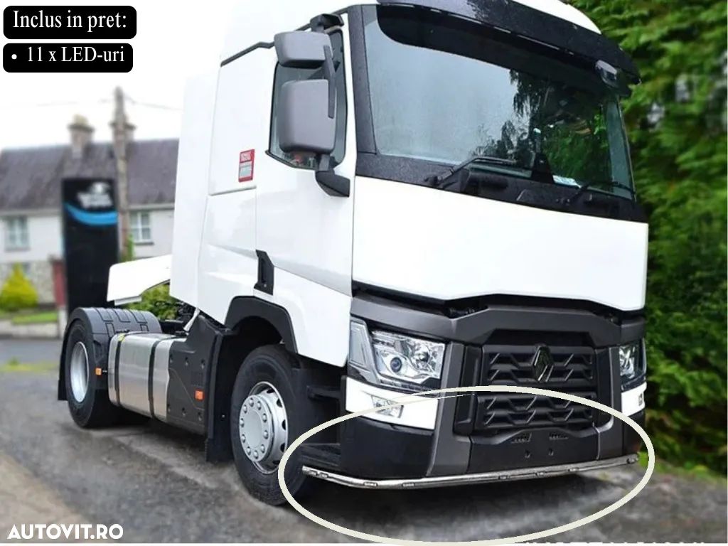 Bara leduri sub masca fata pentru Renault T Line, 11 LED-uri incluse - 1
