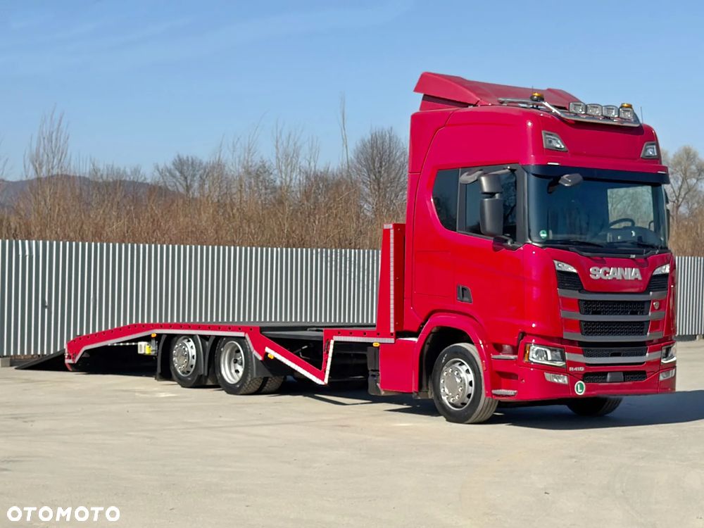 Scania R 410 * LAWETA 8,70m * 6x2 * STAN BDB - 1