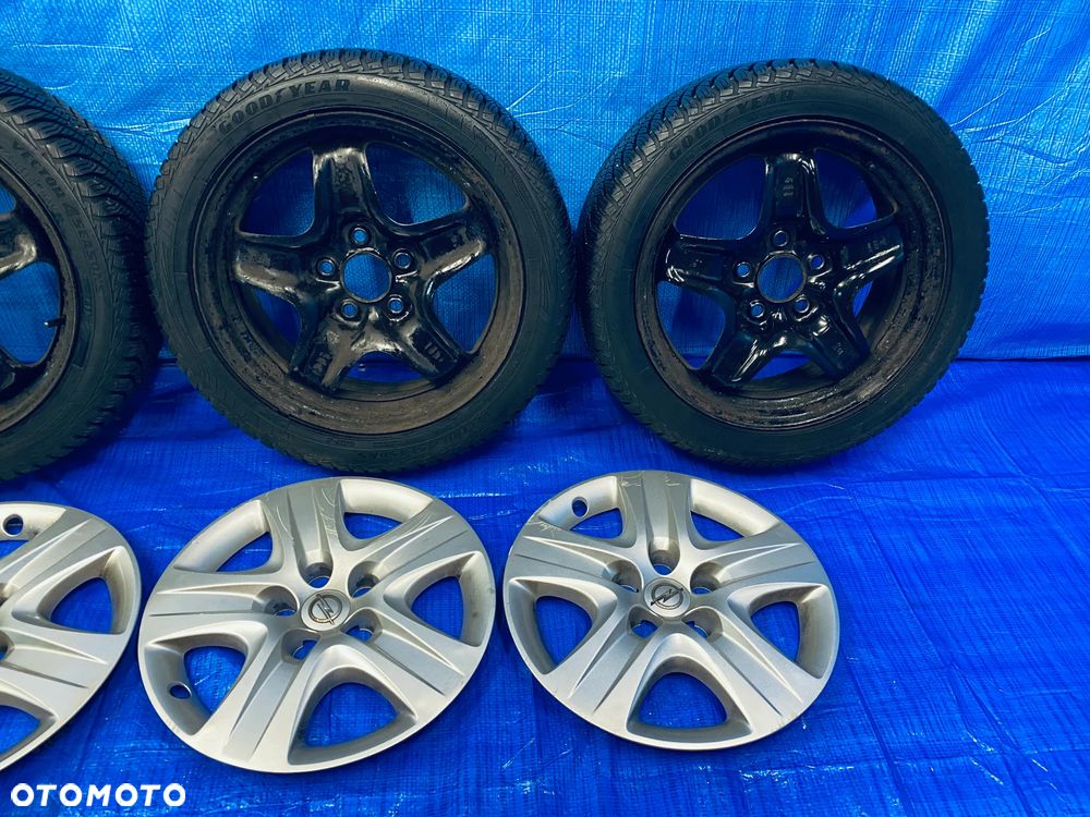 KOŁA STRUKTURALNE KOŁPAKI KOŁO 17 FELGA 17" x 7J  5X120 ; 67,1mm ET41 KOMPLET ; OPONY CAŁOROCZNE GOODYEAR ; OPEL INSIGNIA A ORYGINAŁ - 4