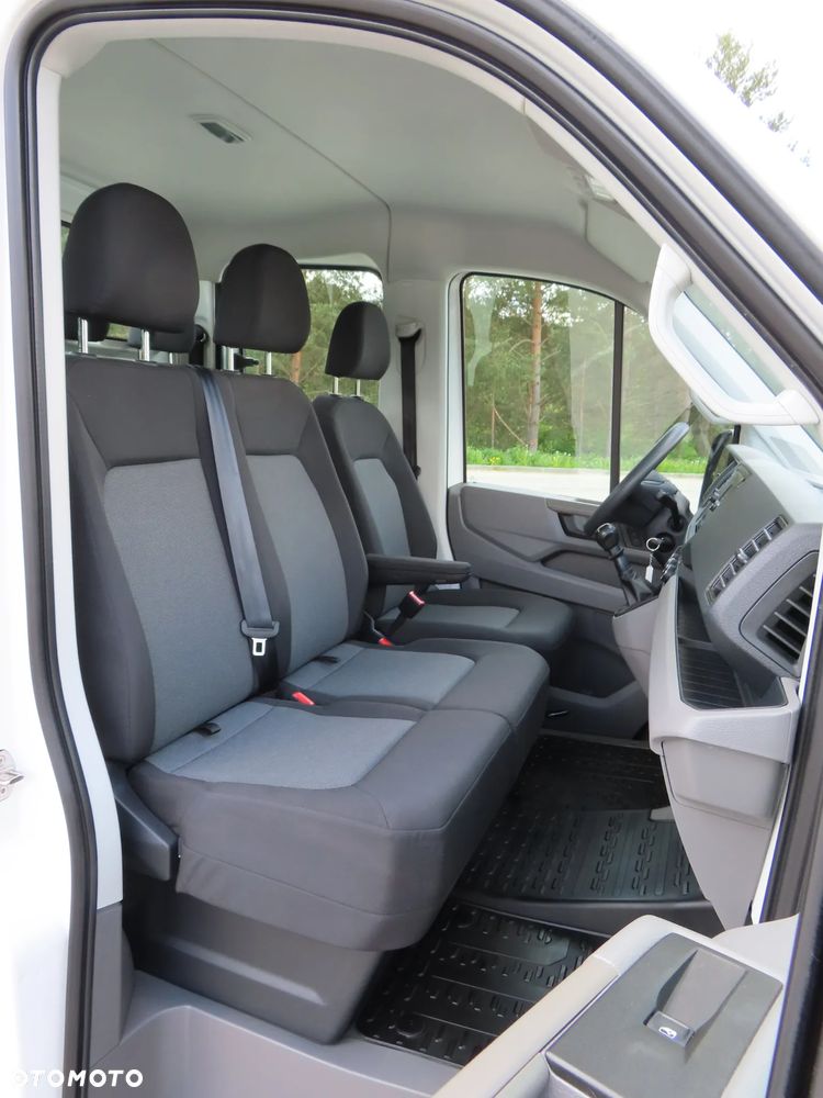 Volkswagen Crafter 35 TDI 2.0 140 KM Doka Brygadowy DUBEL MIXTO 7-Mio.Os + 1153 Kg Ład. Skrzynia Otwarta 3513 mm Długa Rozstaw Osi 4490 mm L4 HAK 3000 Kg Udźwig Stan Wizualny I Techniczny JAK NOWY Gotowy Dostępny OKAZJA POLECAM - 29