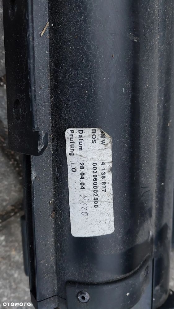 BMW 5 E61 ROLETA BAGAŻNIKA I SIATKA 4136877 - 3