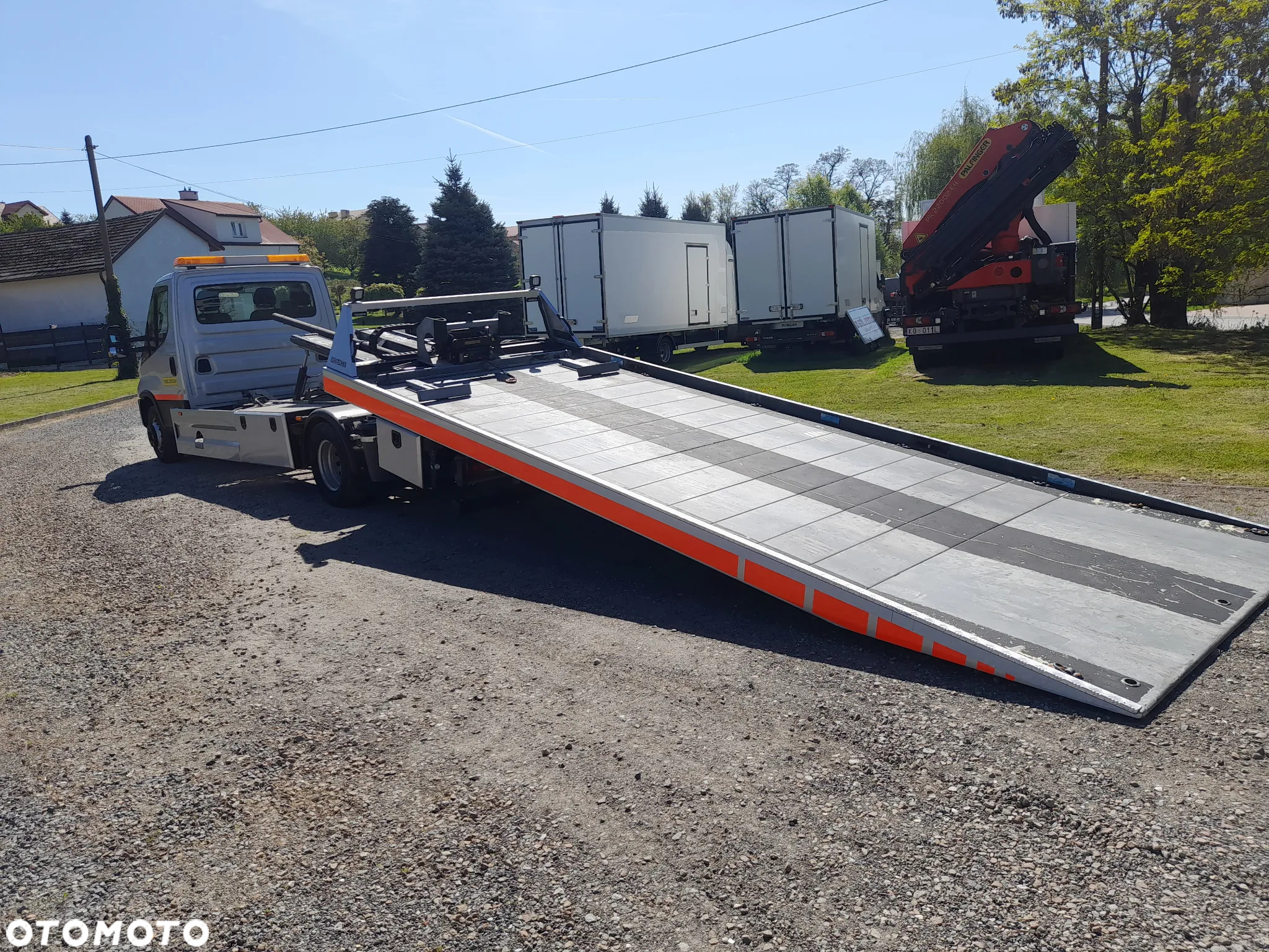 Iveco DAILY 72c18 70c18 Dmc 7200kg LAWETA PLATFORMA HYDRAULICZNA -EUROTECHNIK-Pomoc drogowa JEDYNA taka na NIEMIECKI rynek BLOKADA MOSTU PNEUAMATYCZNE ZAWIESZENIE... - 6