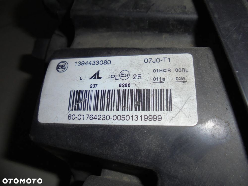 REFLEKTOR FIAT DUCATO LEWY LED OE 1394433080 DEMONTAŻ 2014- - 2
