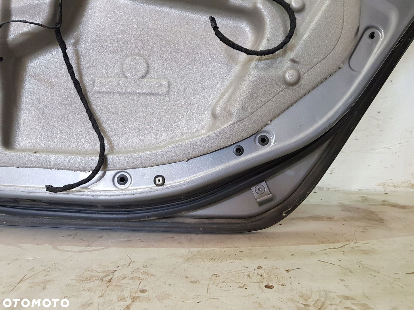DRZWI PRAWE PRAWY TYŁ BMW E61 LCI EUR SPACEGRAU METALLIC A52/7 - 13