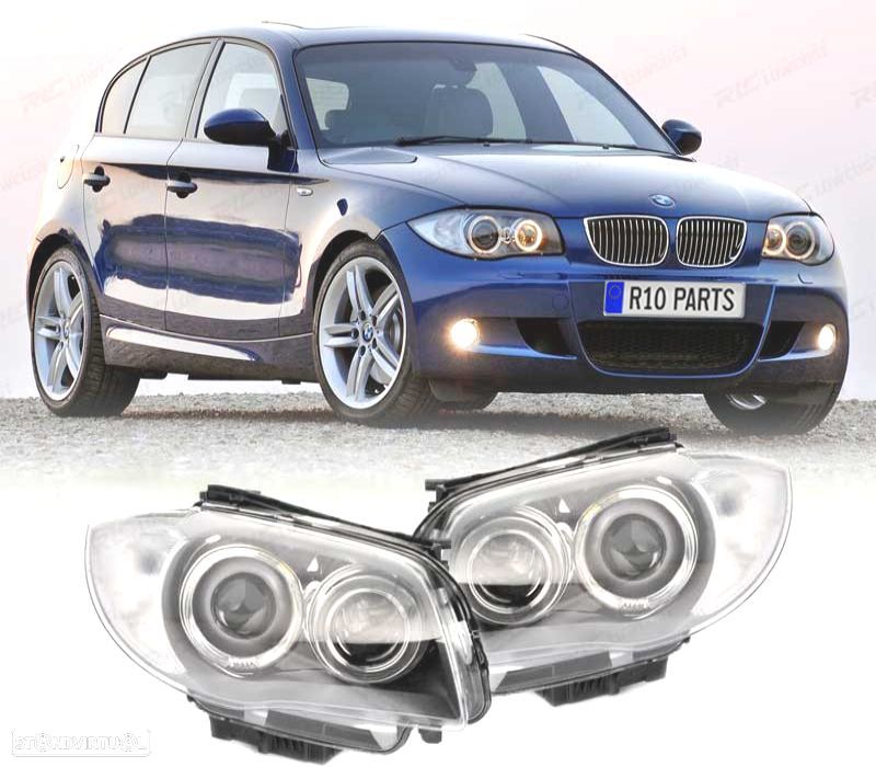 FARÓIS BMW E81 E87 E82 E88 BIXENON - 1