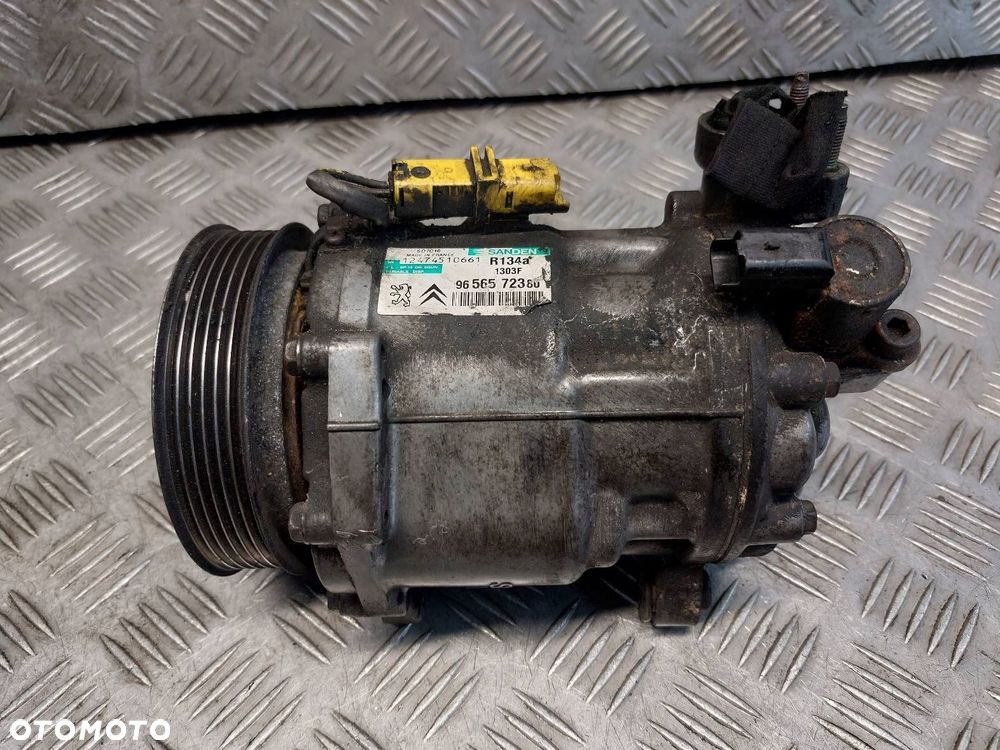 SPRĘŻARKA KOMPRESOR KLIMATYZACJI PEUGEOT 407 I 2.7 V6 HDI 9656572380 - 1