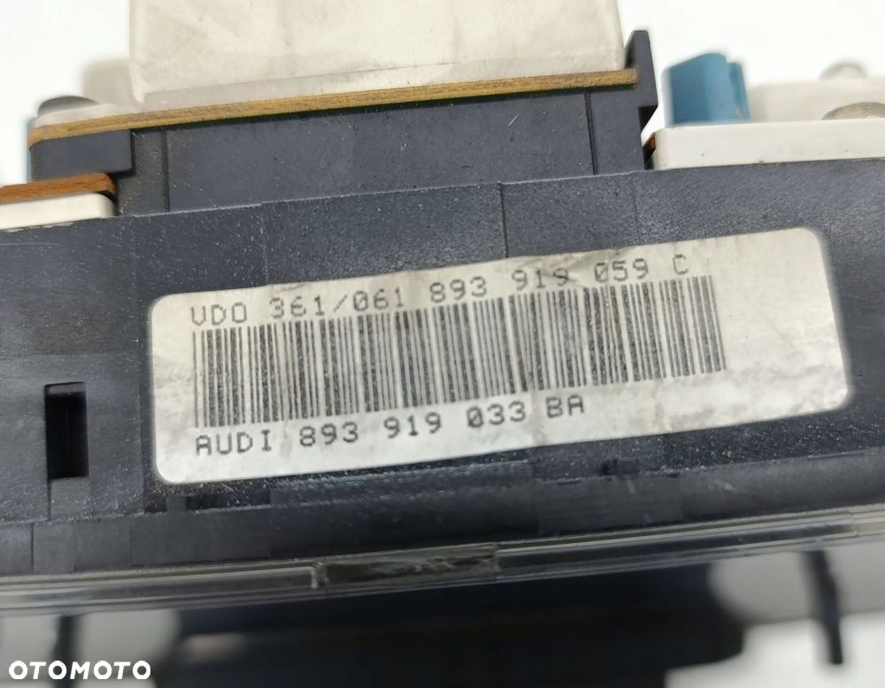 ZEGARY LICZNIK AUDI 80 B3 893919033BA - 6