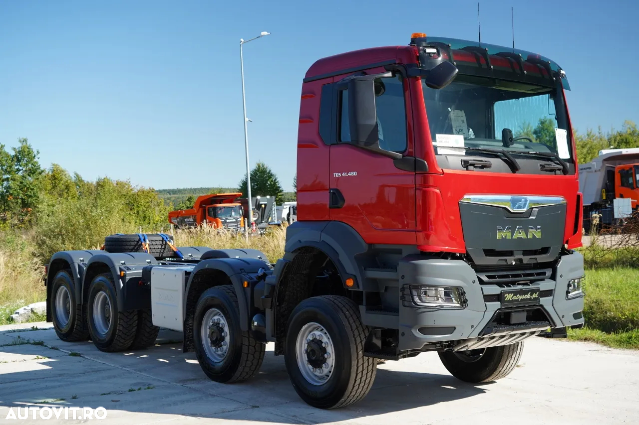 MAN GS 41.480 / 8X8 / ​​​​CONSTRUCȚIE / NOU-NOUȚ 2025 - 3