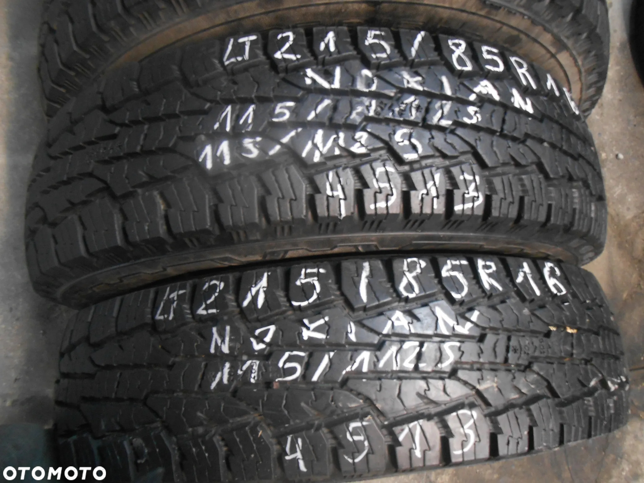 OPONY 215/85R16 NOKIAN ROTIIVA AT DOT 4513 10MM - 2