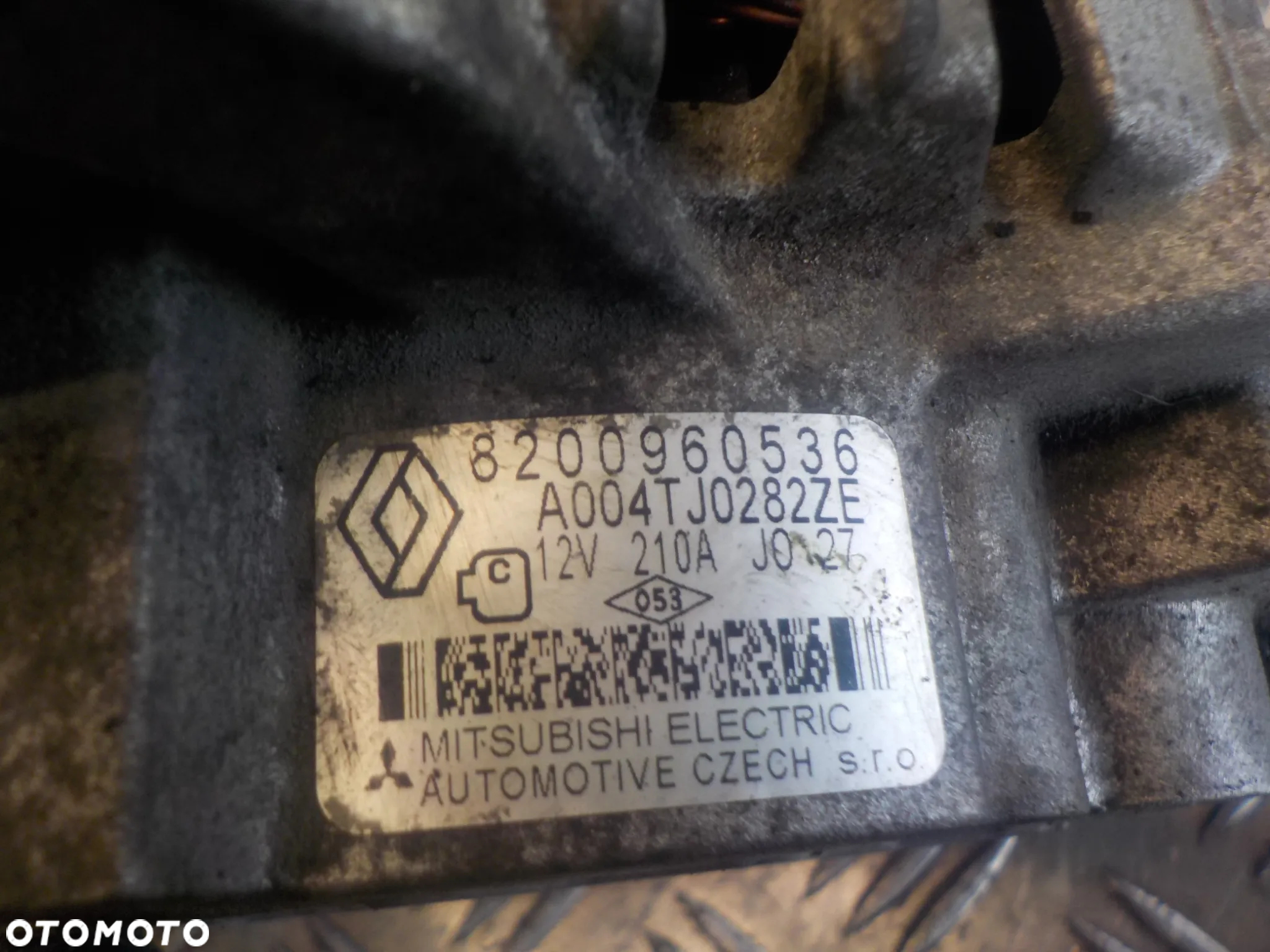 RENAULT LAGUNA III 2.0 DCI ALTERNATOR 8200960536 - 3