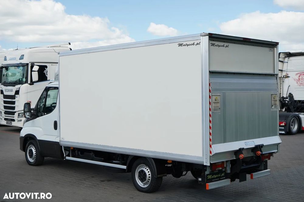 Iveco DAILY 35-180 / CONTAINER - CORTINĂ / AUTOMAT / DHOLLANDIA LIFT / GVWR: 3500 KG / 2021 - - 8