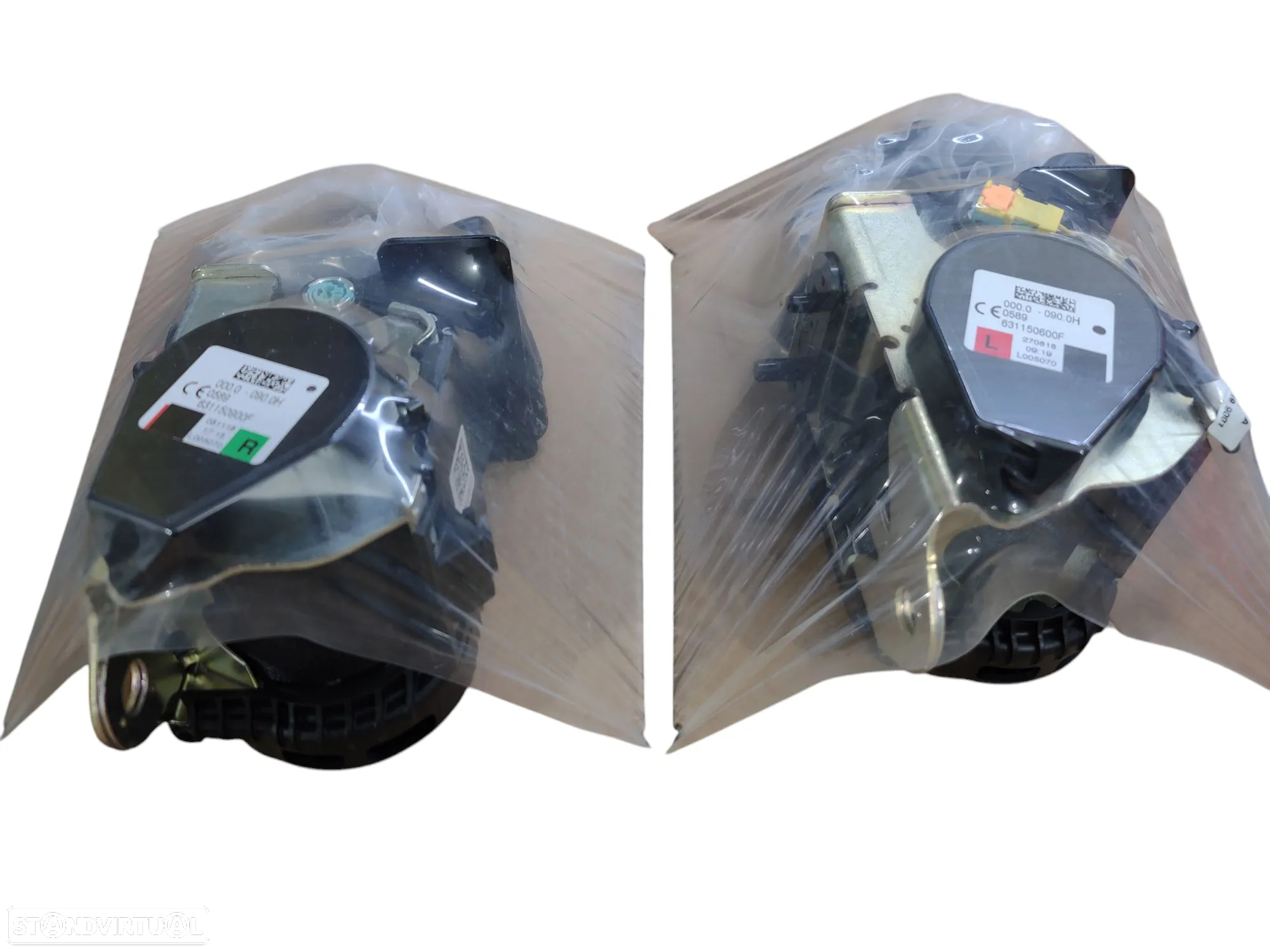 Cinto Pretensor Traseiro Par Mercedes Classe E W213 2016-2020  Novo Original A2138605301 A2138605401 - 2