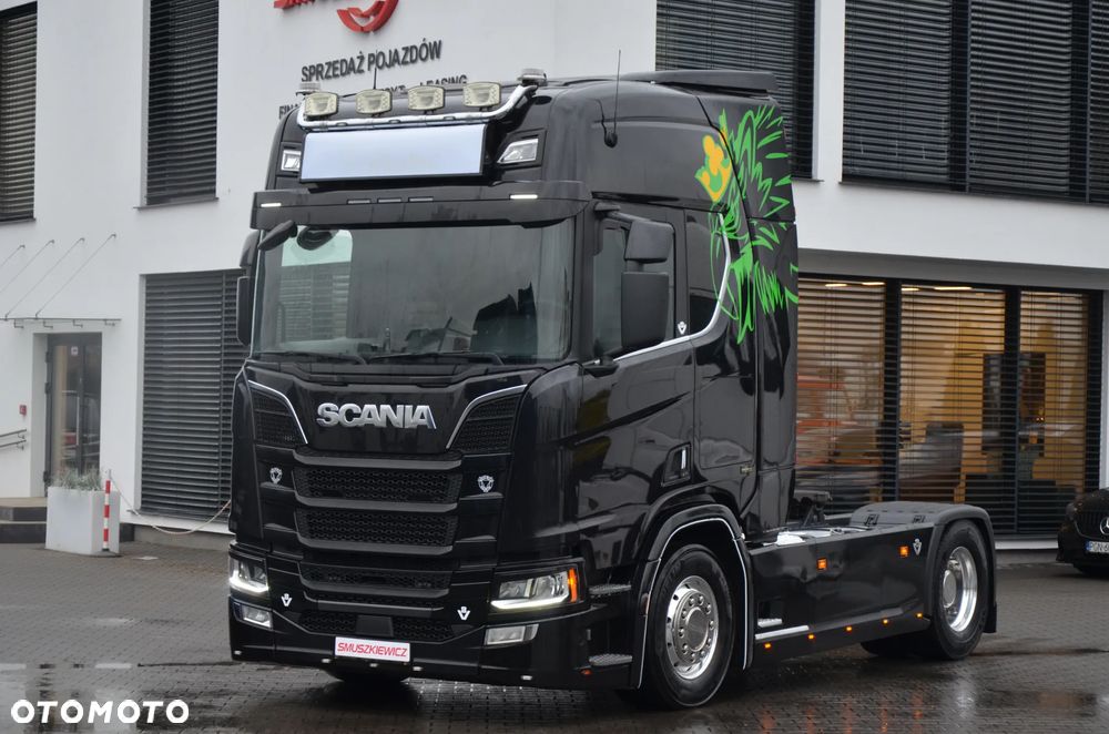 Scania R 580 / V8 / 4 PODUSZKI / KLIMA P. / NAVI /FULL LED / ACC / 7436 - 1