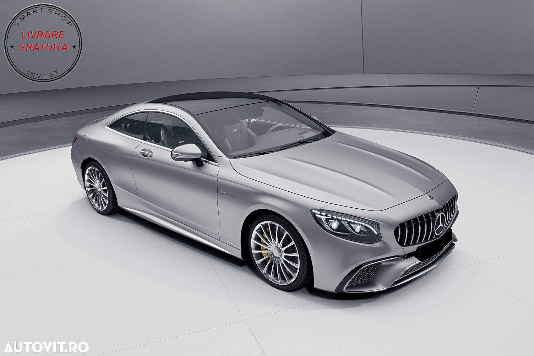 Grila Centrala Mercedes S-class Coupe C217 Facelift (2018-up) Cabrio A217 Facelift- livrare gratuita - 9