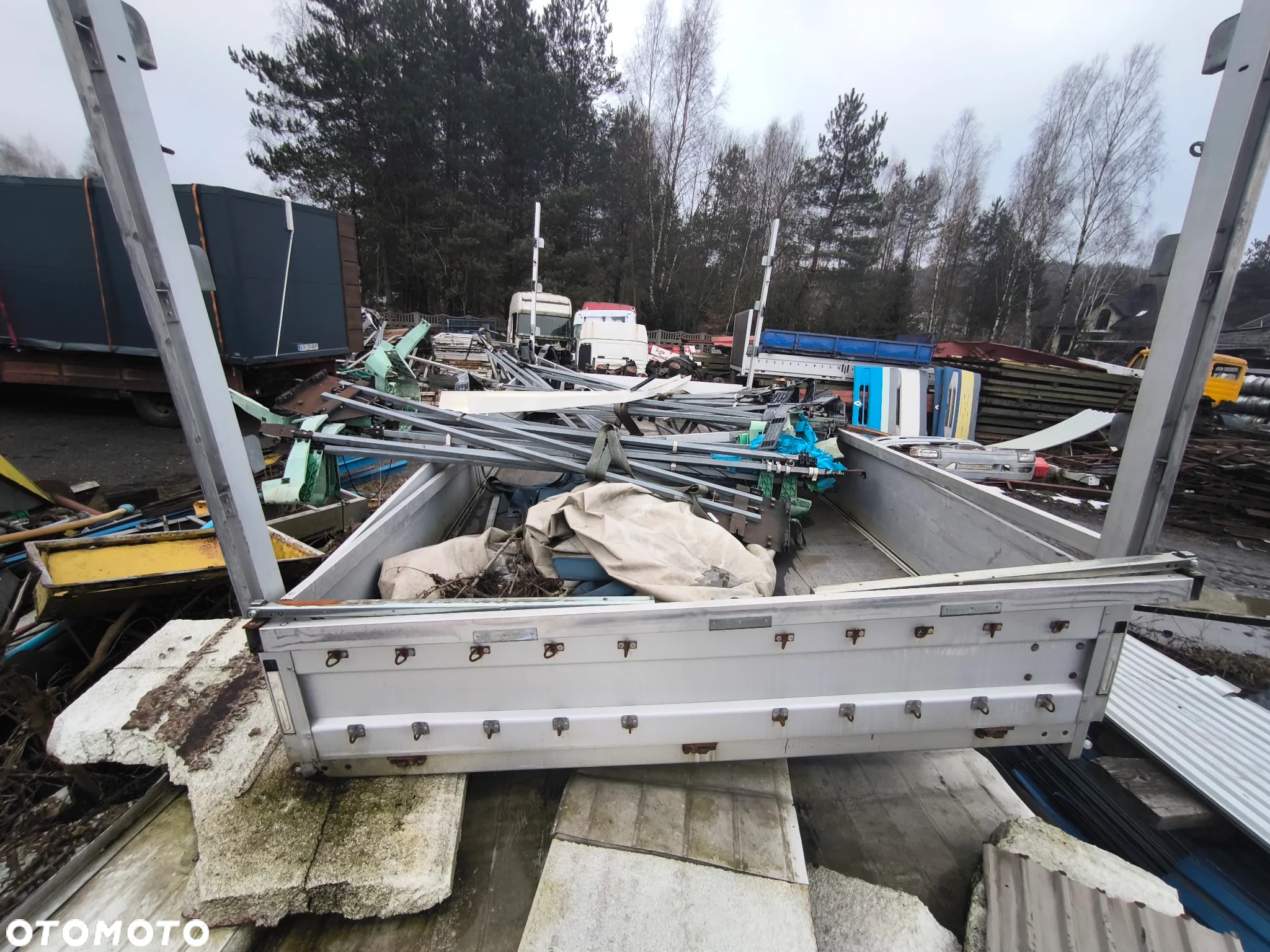 Zabudowa skrzynia paka aluminiowa stalowa - 2