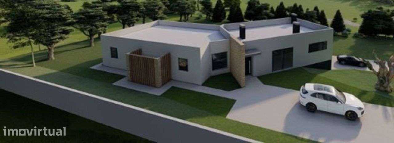 Moradia T3 térrea lote 1600m2 vista mar Sesimbra - Grande imagem: 3/7
