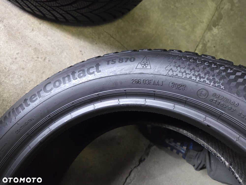 opony używane 195/55R16 Continental Wintercontact TS 870 - 8