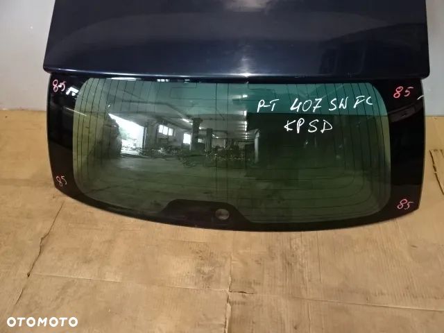 SZYBA KLAPY TYLNA PEUGEOT 407 SW LIFT LAK:KPSD NR85 - 5
