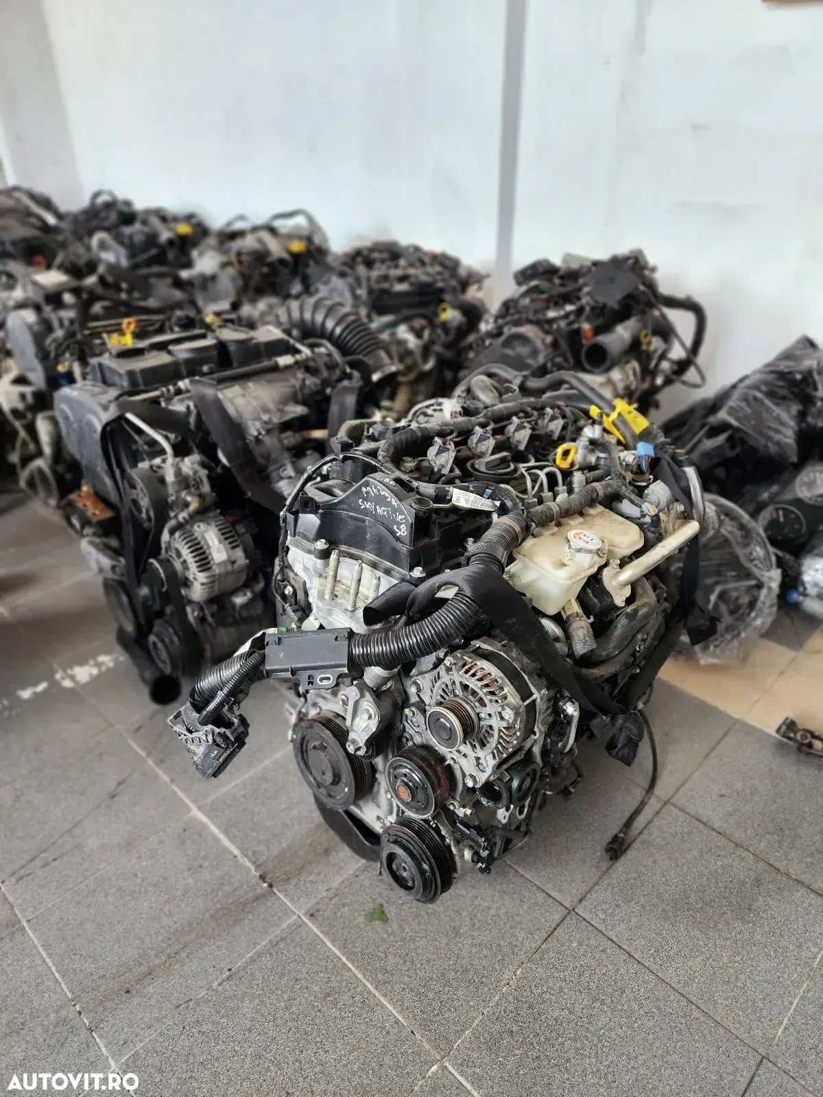 Motor Mazda CX-3 CX3 Mazda 3 1.8 Diesel Skyactive Cod Motor S8Y1 S8Y2 Euro 6 50.000 Km Testat Cu Ga - 2
