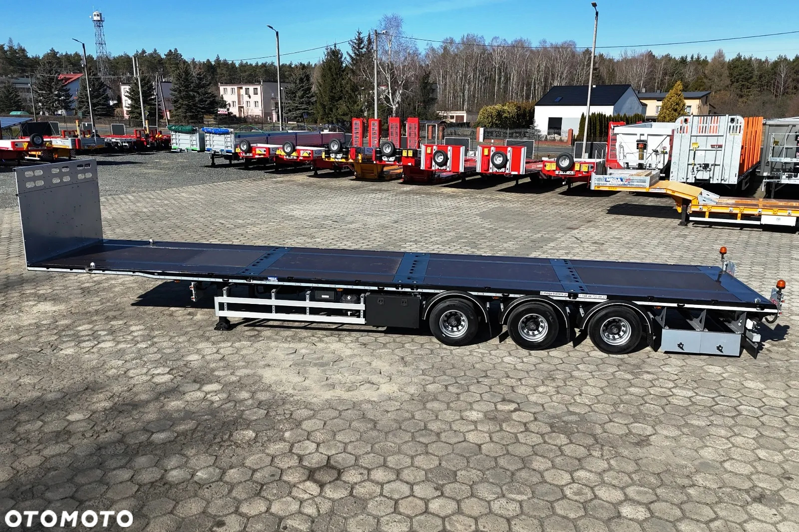 Inny Platforma uniwersalna - ADR EX III - kontenery - maszyny - osie BPW - 8