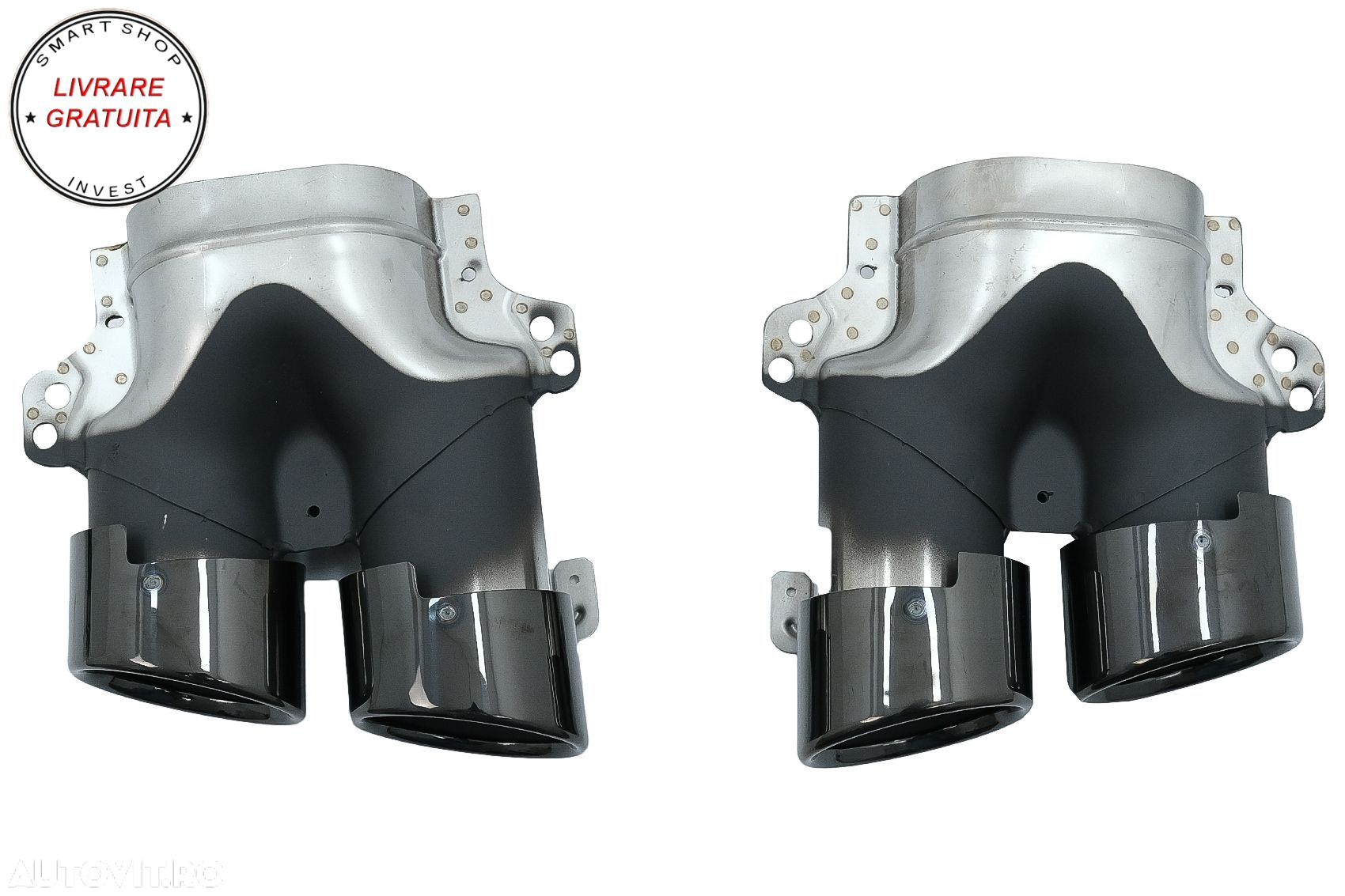 Difuzor Bara Spate cu Ornamente Toba Mercedes E-Class W213 (2016-2019) E53 Design - livrare gratuita - 9