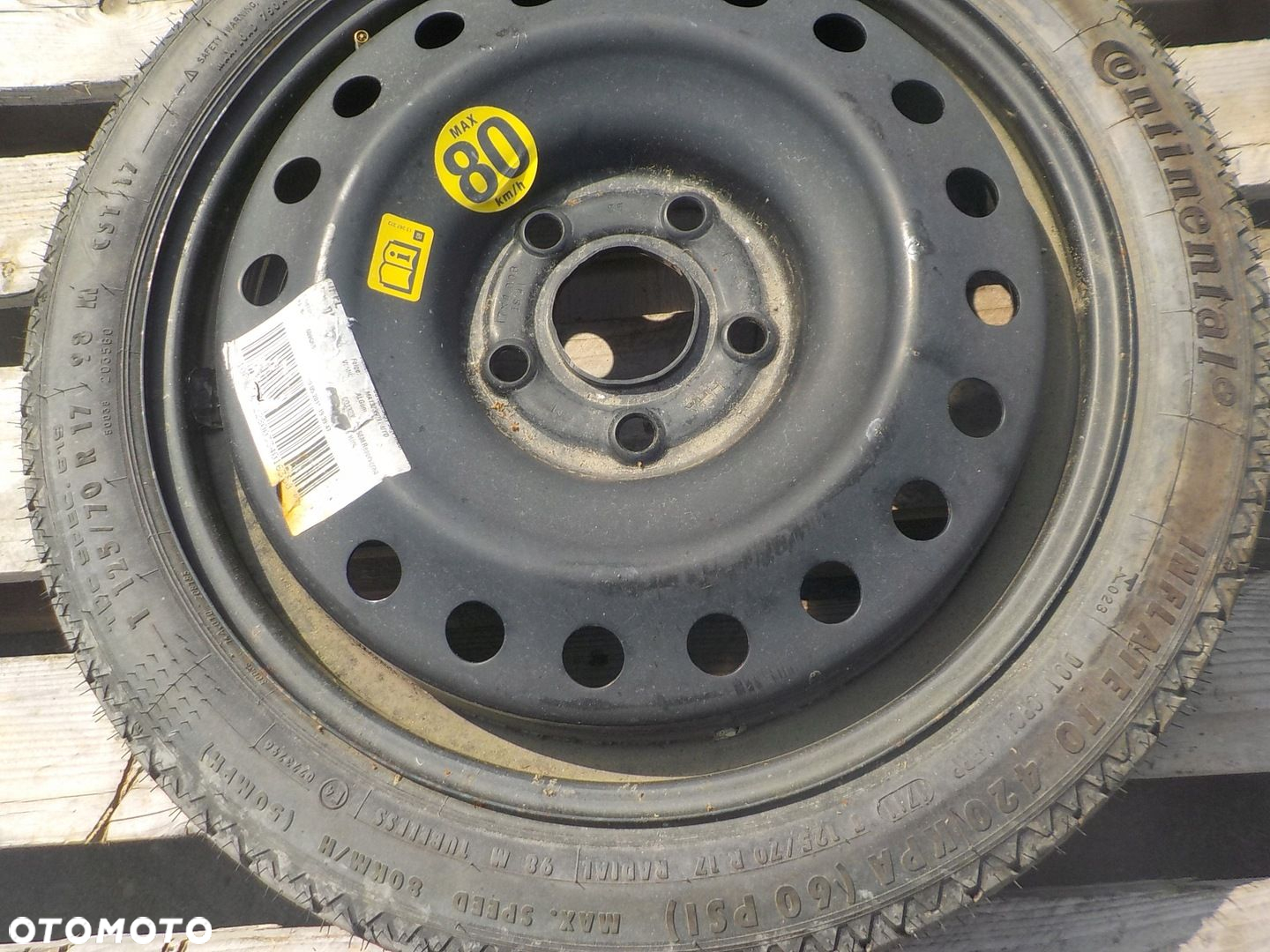 OPEL INSIGNIA A DOJAZDÓWKA R17 5x120 125/70/17 - 7