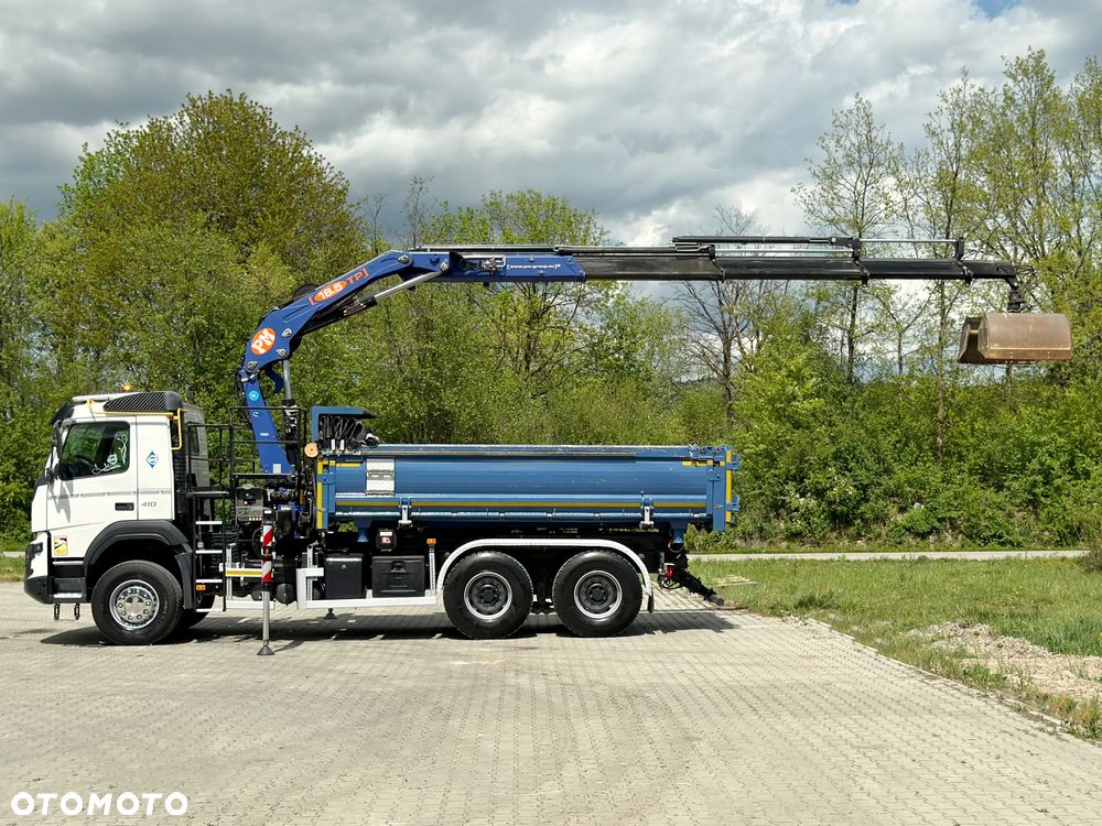 Volvo FMX 410 * WYWROTKA 5,00 m + PM 18.5 TP + PILOT + BORDMATIC / 6x4 - 6