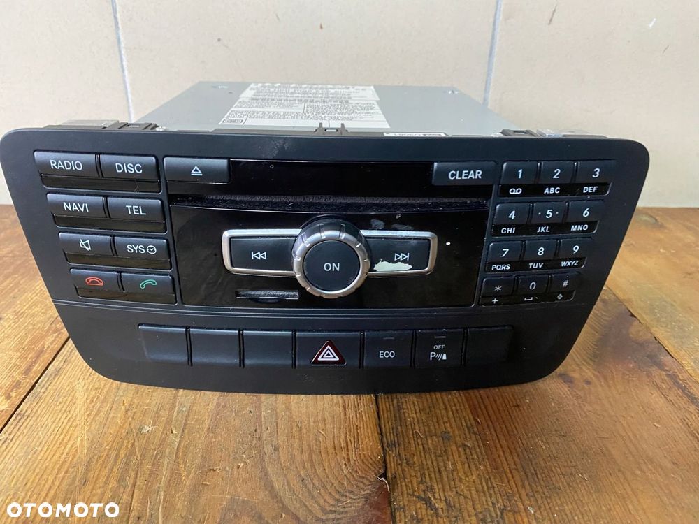 MERCEDES w 246 cla gla 156 radio nawigacja A 2469004612 - 1