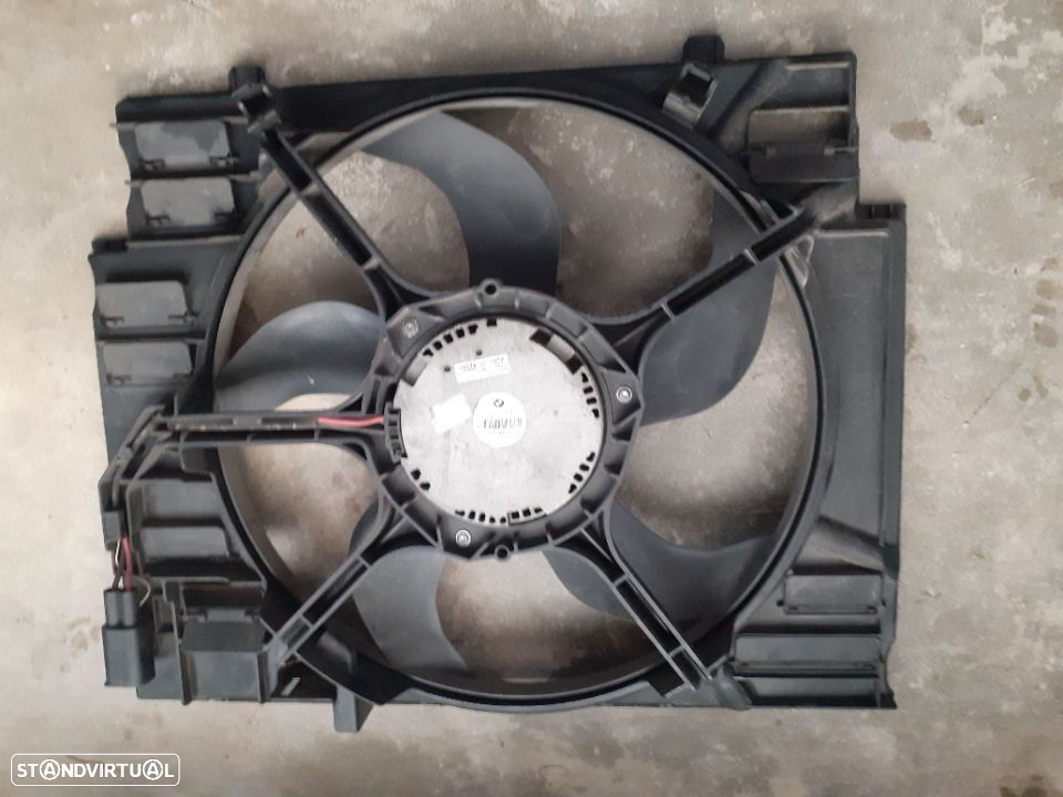 Frente de fibra e ventilador bmw e60 e61 - 2