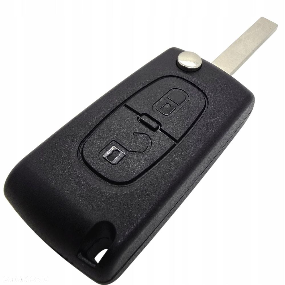 OBUDOWA KLUCZYKA PILOT SKŁADANY - PEUGEOT 207 / 307 / 308 / 407 / 607 / 807 - 2