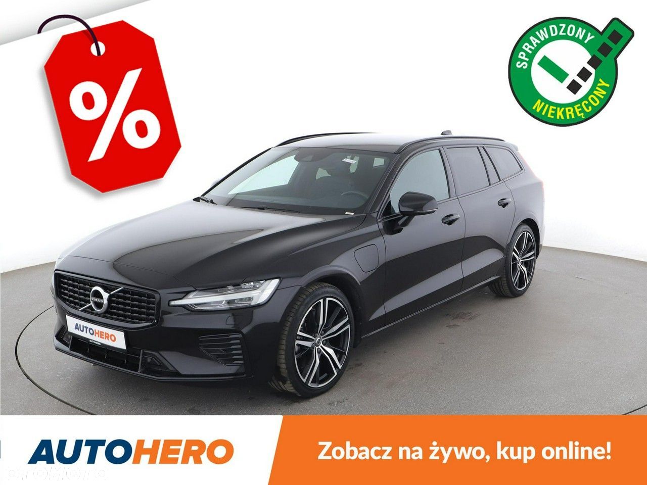 Volvo V60 T6 Plug-in Hybrid AWD Plus Dark - 1