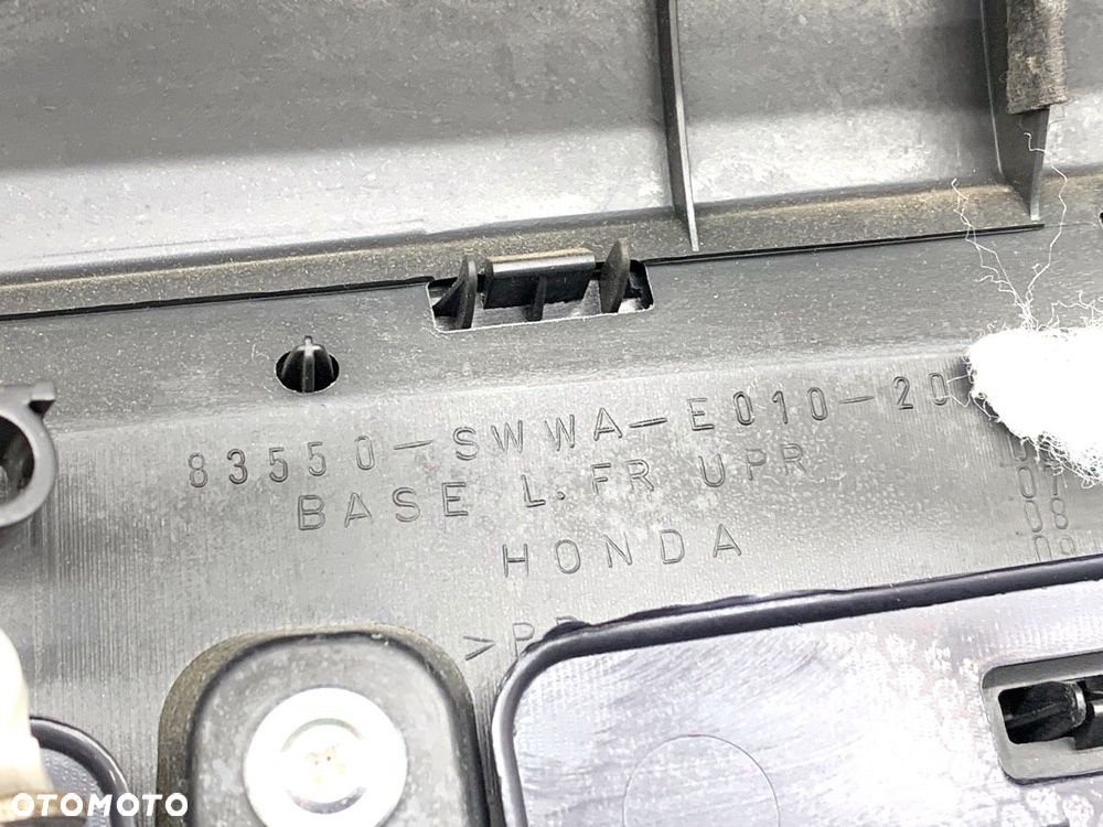 BOCZEK DRZWI LEWY PRZÓD  HONDA CR-V III (RE_) 2006 - 2022 2.2 i-CTDi 4WD (RE6) 103 kW [140 KM] olej - 4