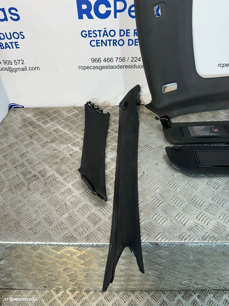 .Conjunto Interior Tecto Cúpula Preto Original PSA Citroen DS DS5 Chic 2011 - 2018 - 9