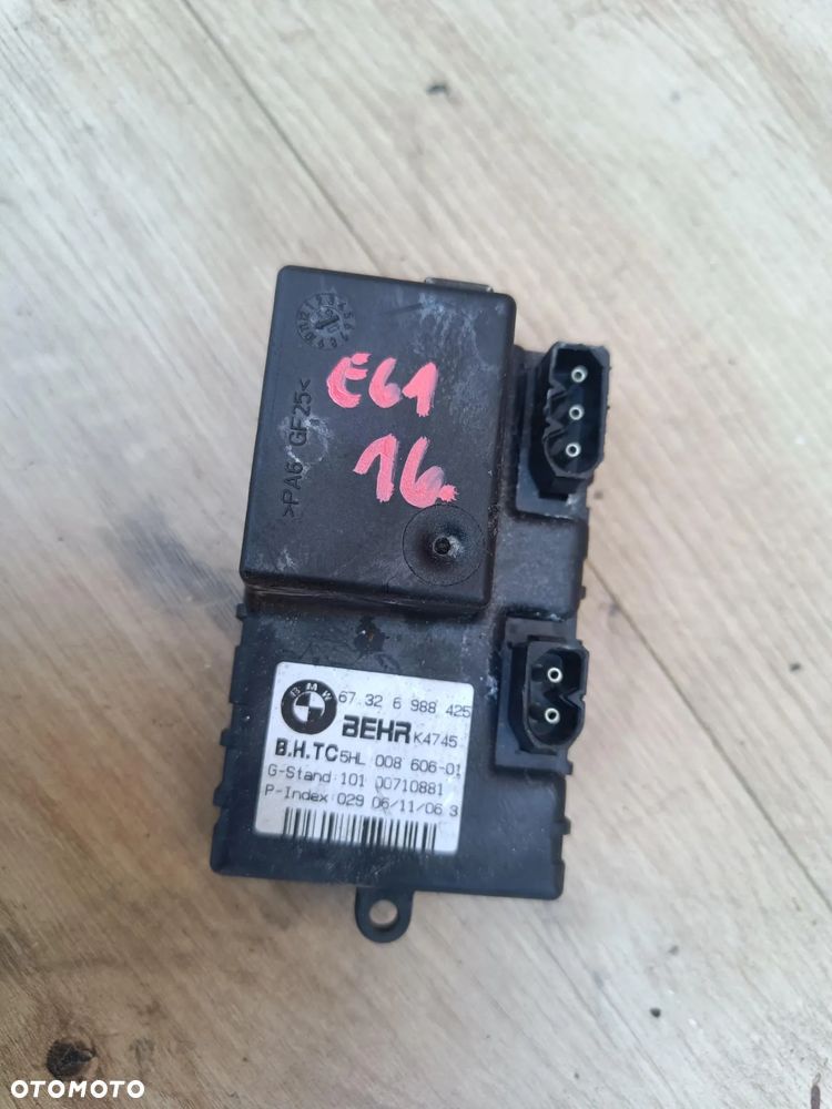 BMW E60 E61 REZYSTOR OPORNIK DMUCHAWY 6988425 - 1