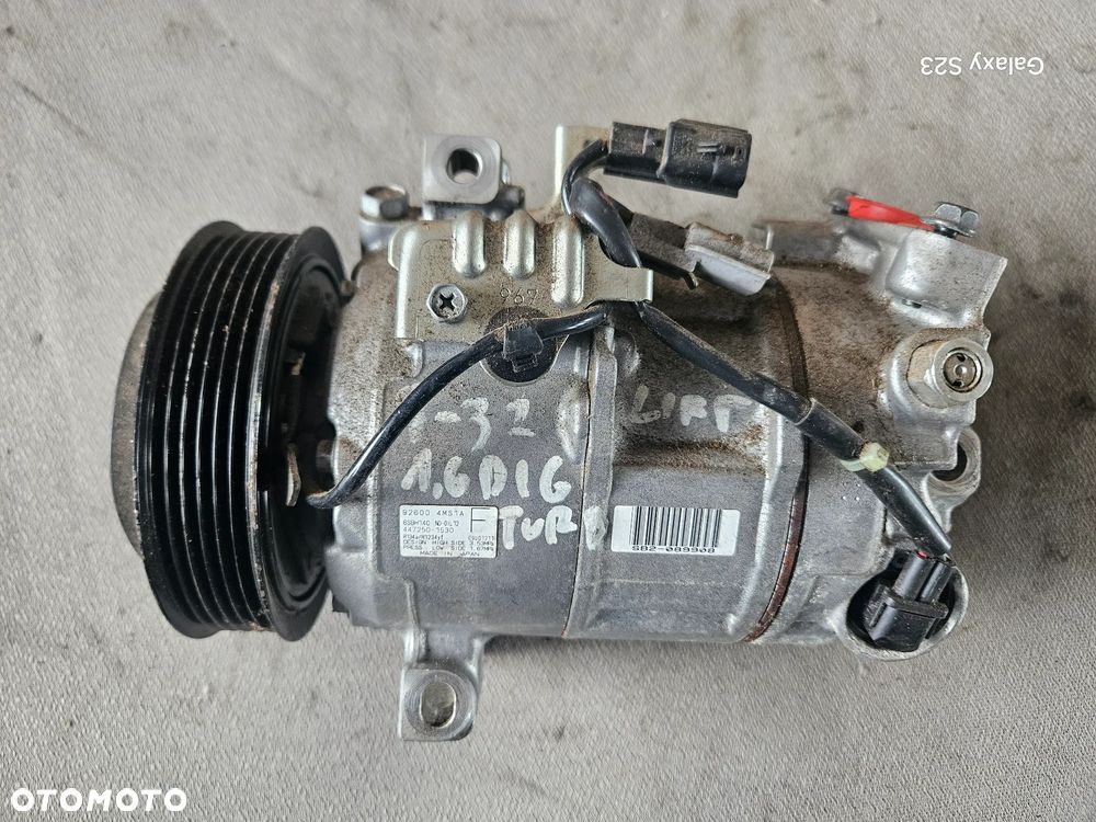 Sprężarka klimatyzacji Nissan X Trail T32 Qashqai 1,6 DIG T 926004MS1A - 1