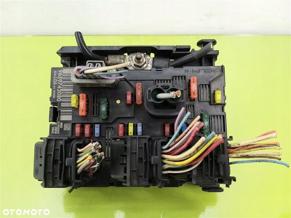 Moduł BSM sterownik Peugeot 307 I 2001-2008 VALEO 9659742080 - 4