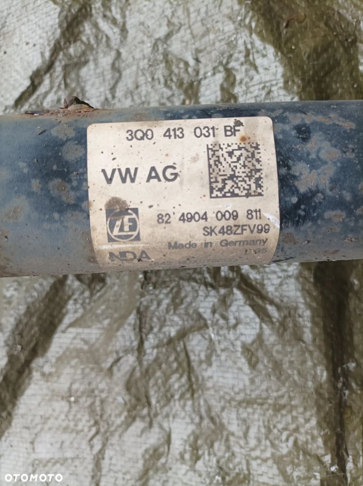 Skoda SuperB III zawieszenie zwrotnica mcpherson prawy lewy 5Q0407258A 5Q0407257A - 4