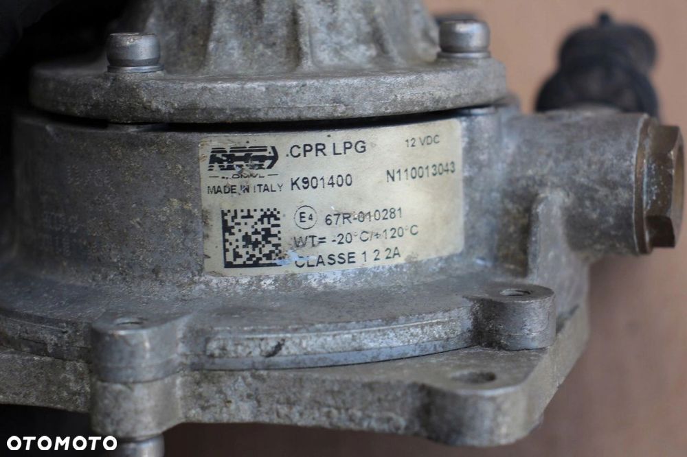Parownik reduktor LPG REG K901400 CPR sekwencja 163KM - 4